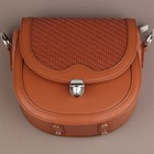Застёжка для сумки, 3 × 2 см, цвет серебряный - Фото 5