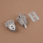 Застёжка для сумки, 3×2.5 см, цвет серебряный - Фото 4