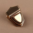 Застёжка для сумки, 3×2.5 см, цвет золотой - Фото 2