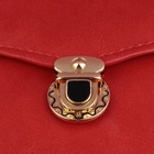 Застёжка для сумки, 3×3.5 см, цвет золотой, чёрный - Фото 5