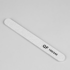 Пилка для ногтей, прямая, 180/240 грит, 18 см, фасовка 20 шт., серая - Фото 2