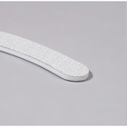 Пилка для ногтей, бумеранг, 180/240 грит, 18 см, серая - Фото 3