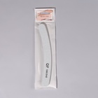 Пилка для ногтей, бумеранг, 180/240 грит, 18 см, серая - Фото 4