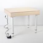 Стол для рисования песком, 42 × 60 см, с крышкой, фанера, оргстекло, подсветка цветная - фото 30823524