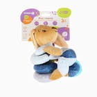 Растяжка - спираль мягкая с погремушкой «Зайчик Пуша», Крошка Я - Фото 7