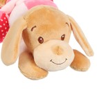 Растяжка - спираль с игрушками дуга на коляску/кроватку для малышей 0+ «Собачка Кути», розовая, Крошка Я - Фото 13