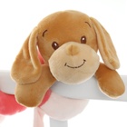 Растяжка - спираль с игрушками дуга на коляску/кроватку для малышей 0+ «Собачка Кути», розовая, Крошка Я - Фото 9