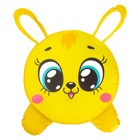 Мягкая игрушка-пуфик «Заяц», 40 × 40 см, цвет жёлтый - Фото 2
