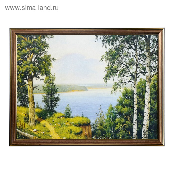 Картина "На пригорке" 33*43 см - Фото 1