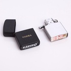 Зажигалка бензиновая «Водка» в металлической коробке, с кремнием - Фото 4