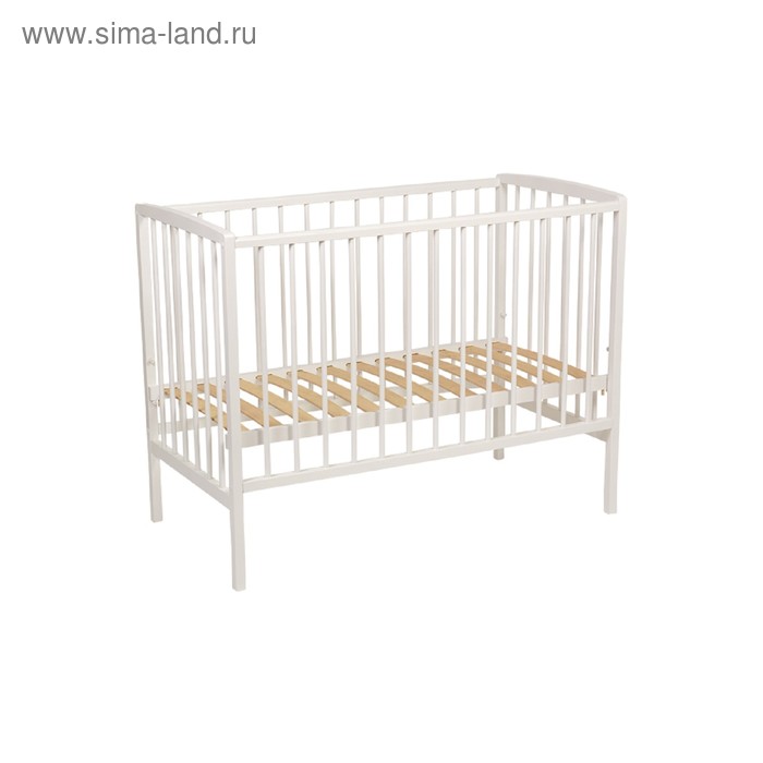 Кроватка детская Фея 101, цвет белый - Фото 1