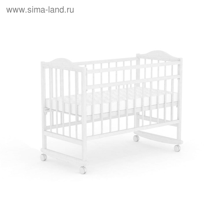 Кровать детская «Фея 204» белая - Фото 1