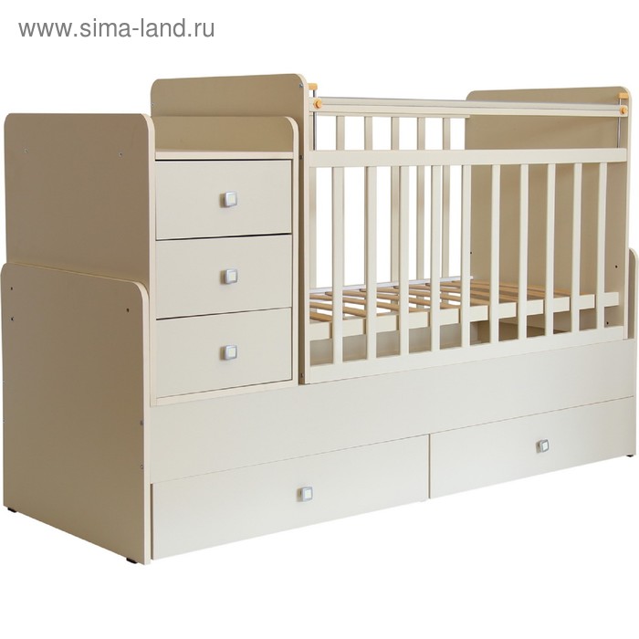 Кровать-трансформер «Фея 1100» слоновая кость - Фото 1