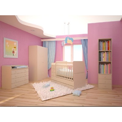 Кровать-трансформер «Фея 1100» слоновая кость