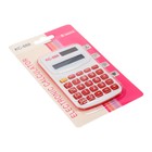 Калькулятор карманный с цветными кнопками, 8 - разрядный, МИКС - Фото 2