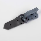 Крючки пришивные, металлические, для верхней одежды, 5×1.5 см, 6 шт., цвет серый - Фото 3