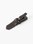 Крючки пришивные, металлические, для верхней одежды, 5×1.5 см, 6 шт., коричневые - Фото 2