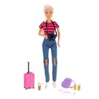 Кукла-модель «Путешественница» с аксессуарами, МИКС - Фото 2
