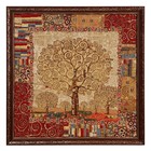 Гобеленовая картина "Древо жизни Климт" 50*50 см - Фото 1