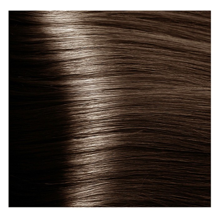 Крем-краска для волос Kapous с гиалуроновой кислотой, 6.81 Тёмный блондин, капучино, пепельный, 100 мл