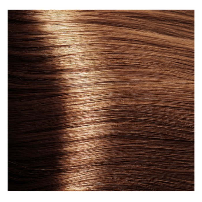 Крем-краска для волос Kapous с гиалуроновой кислотой, 7.4 Блондин медный, 100 мл