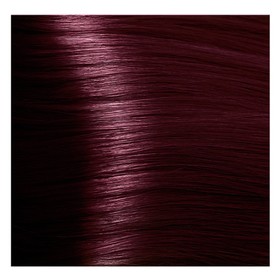 Крем-краска для волос Kapous с гиалуроновой кислотой, 5.66 Светлый коричневый, красный, интенсивный, 100 мл