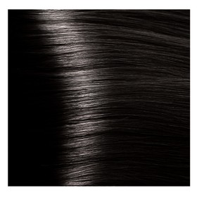 Крем-краска для волос Kapous с гиалуроновой кислотой, 3.00 Темно-коричневый интенсивный, 100 мл