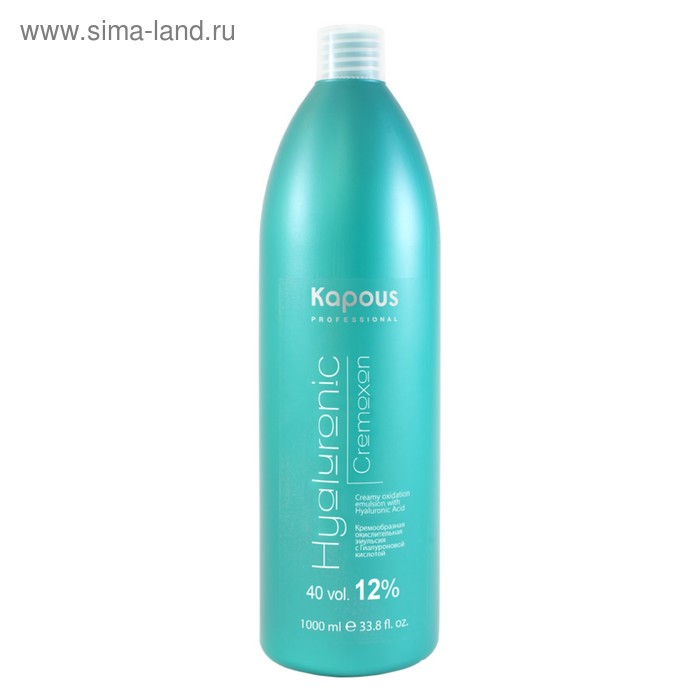 Кремообразная окислительная эмульсия Hyaluronic Cremoxon, с гиалуроновой кислотой 12%, 1 л - Фото 1