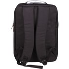 яРюкзак молодежный ArtSpace Casual Pro 41*29,5*11см, отд для ноутбука + 6 карманов, черная - Фото 5