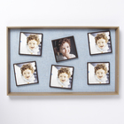 Фоторамка-коллаж на 6 фото 10×10 см «Сидней», МДФ, рамки на магните, 32×51.5×4 см - фото 60776408