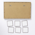 Фоторамка-коллаж на 6 фото 10×10 см «Сидней», МДФ, рамки на магните, 32×51.5×4 см - фото 60776413