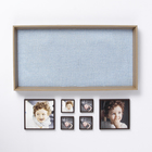 Фоторамка -коллаж на 6 фото 4.5×4.5 см, 10×10 см «Сидней», рамки на магните, МДФ, 21.7×41.5×4 см 3714187