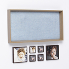 Фоторамка -коллаж на 6 фото 4.5×4.5 см, 10×10 см «Сидней», рамки на магните, МДФ, 21.7×41.5×4 см 3714187
