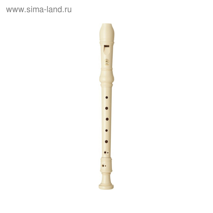 Блокфлейта YAMAHA YRS-23 in C сопрано, немецкая система, цвет белый - Фото 1