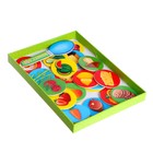 Развивающая игра «Накорми зверушку», 2 основы, ложка, 20 элементов - Фото 8