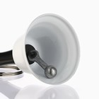 Колокольчик металлический, звонок «Белла», с брелоком, 6×4 см - Фото 2