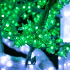 Светодиодное дерево «Акриловое» 3 м, 2304 LED, постоянное свечение, 220 В, свечение зелёное - фото 8424006