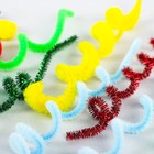 Набор для создания игрушки из меховых палочек и помпошек «Мышка и змея» - Фото 4