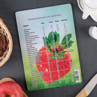 Доска разделочная деревянная «Клубника», 23×16×0,6 см - Фото 1