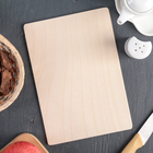 Доска разделочная деревянная «Лучшей хозяйке на кухне», 23×16×0,6 см - Фото 4