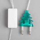 УЦЕНКА Гирлянда «Нить» 5 м с насадками «Снежинки», IP20, прозрачная нить, 20 LED, свечение мульти (RG/RB), мигание, 220 В - Фото 9