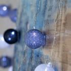 УЦЕНКА Гирлянда «Нить» 5 м с насадками «Клубки кофейные», IP20, прозрачная нить, 20 LED, свечение белое, 220 В - Фото 7