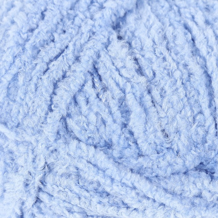 Пряжа "Softy" 100% микрополиэстер 115м/50гр (40 голубой) - Фото 1