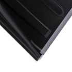 Лопата для уборки снега, пластиковый ковш 410×415 мм, металлическая планка, деревянный черенок, с ручкой - Фото 9