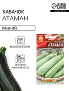 Семена Кабачок цуккини «Атаман», 1 г, «Агрофирма АЭЛИТА» - Фото 1