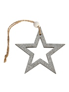 Елочная игрушка «Серебряная звезда» - фото 121932898