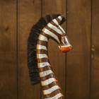 Сувенир "Зебра" дерево 14х8х60 см - фото 24230195