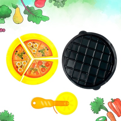 Игровой набор продуктов на липучке «Пицца Маргарита»