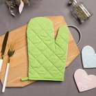 Варежка-прихватка "Тюльпаны" 20х27см,35% х/л,65% п/э,ватин 250г/м2 - Фото 5