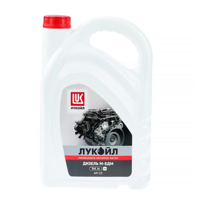 Моторное масло Лукойл М8ДМ, 5 л 1396895 - Фото 1